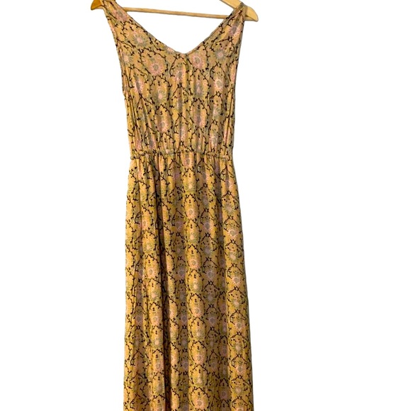 Lucky Brand Floral, Sleeveless Lined Maxi Dress with Pockets, Size XS - Picture 2 of 6